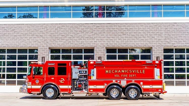 Mechanicvsville VFD truck side