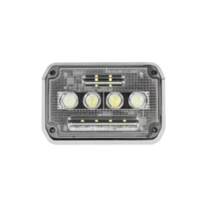 A Guardian Junior Surface Mounted LED Scene Light by FireTech for mounting on the side of the apparatus.